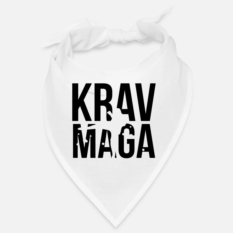 krav maga - Bandana - Weiß