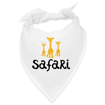 safari - Bandana - Weiß - Vorne