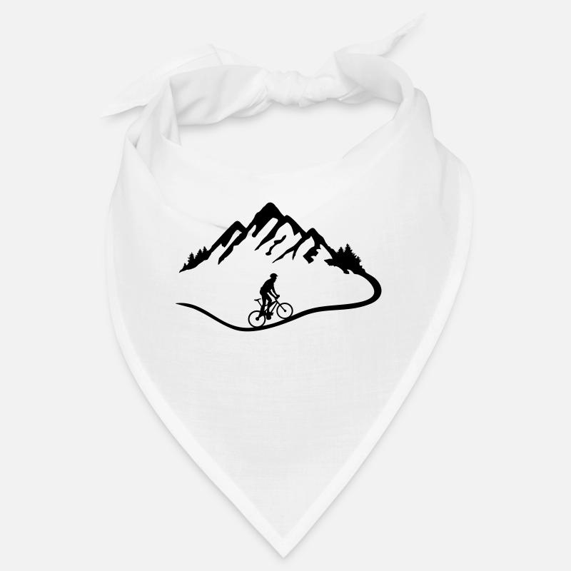 Mountainike - Berg, Wald und Mountainbiker Bandana
