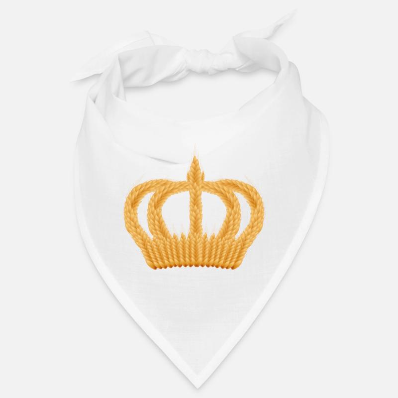 couronne royale d'épis de blé Bandana