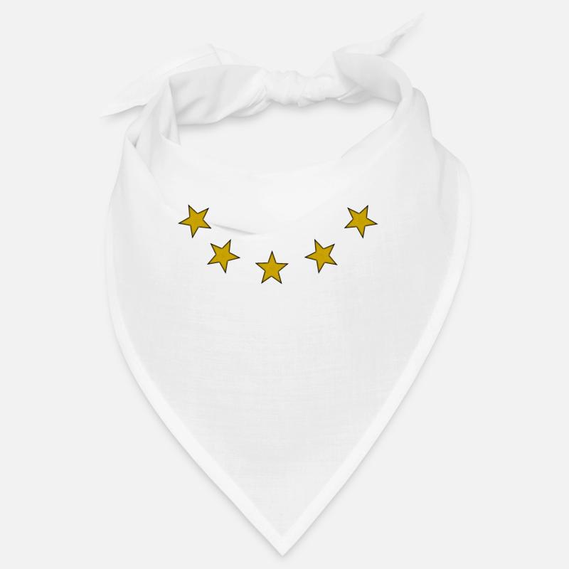5 étoiles dorées Bandana