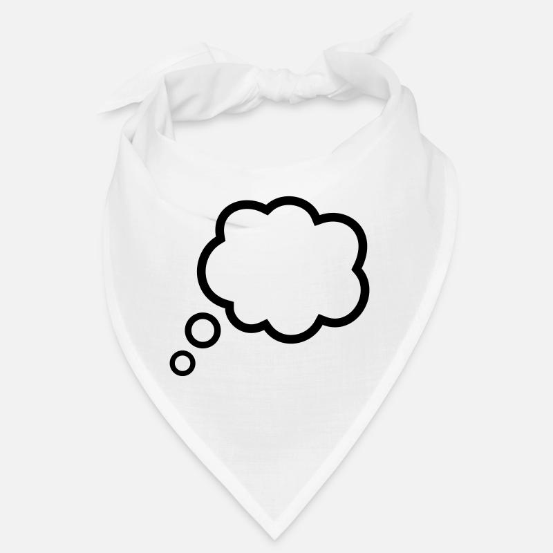Thinking Bubble Comic Pensée Bulle Bulle Pensées Bandana
