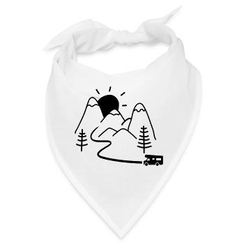 Wohnmobil - Bandana - Weiß - Vorne