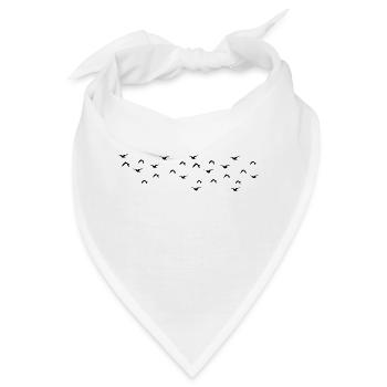 Birds - Bandana - Weiß - Vorne