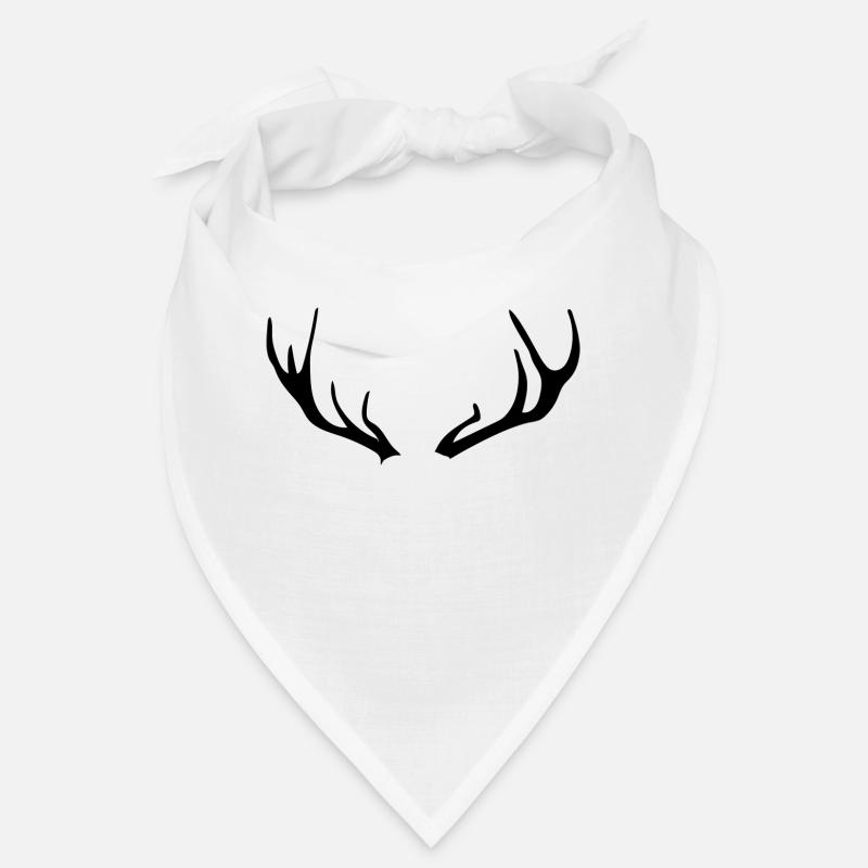 Bois de cerf - Bandana - blanc