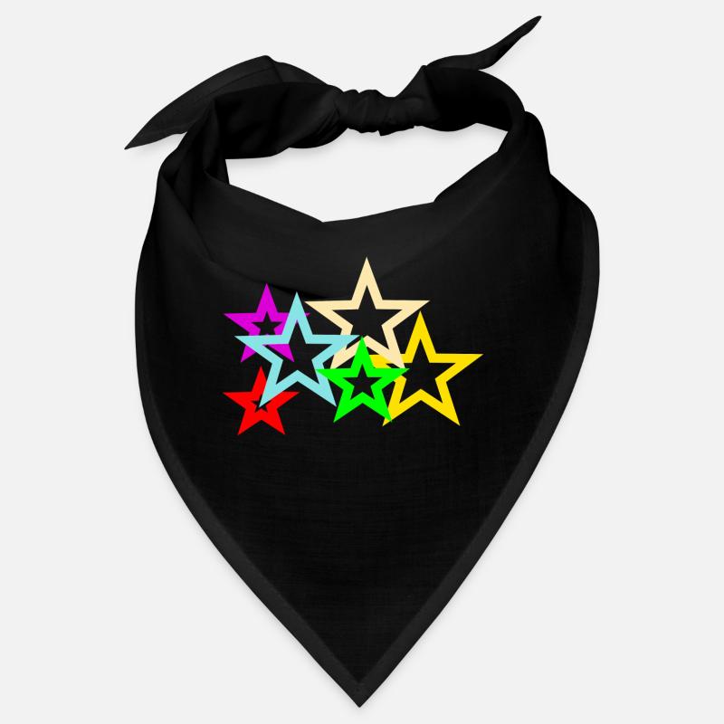 bunte Sterne Bandana