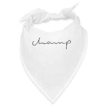 champ - Bandana - Weiß - Vorne