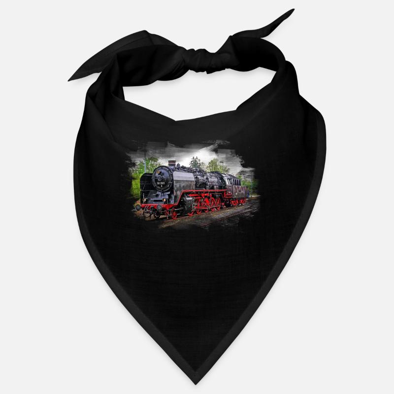 Dampflok 50 3501 Aquarell Bandana