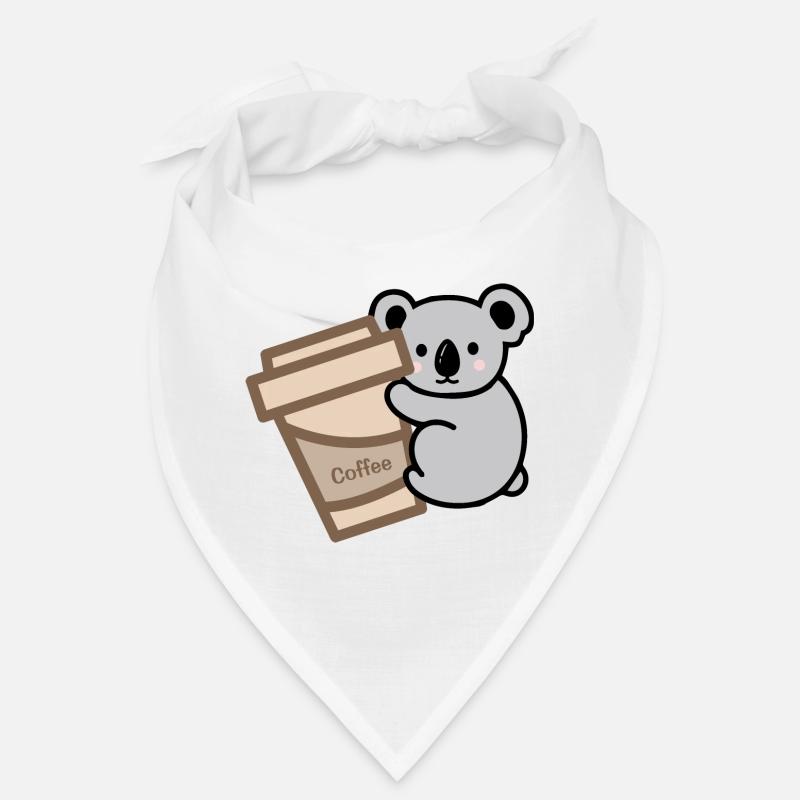 Koala Needs Coffee Bandana