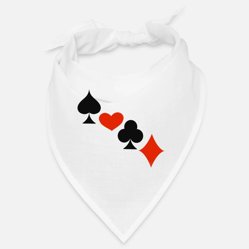 Glück im Spiel … | Spielkarten | Geschenkidee Bandana