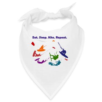 Kite - Bandana - Weiß - Vorne