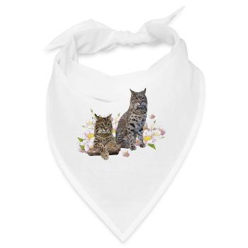 Luchs - Bandana - Weiß - Vorne