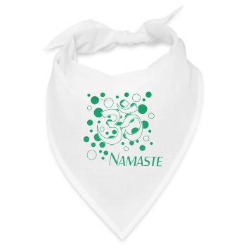 Namaste - Bandana - Weiß - Vorne