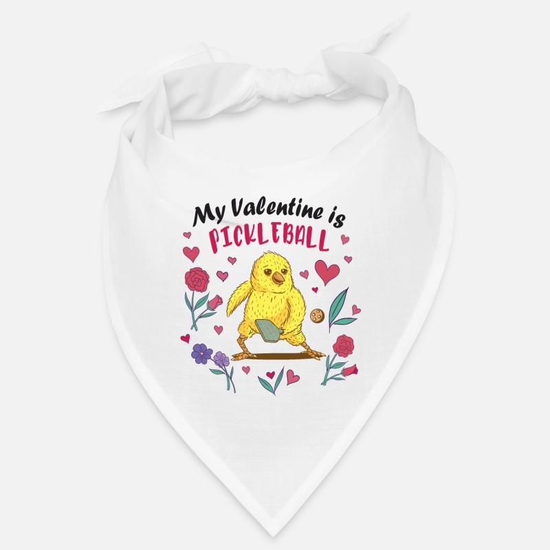 Mon Valentin est un pickleball Bandana