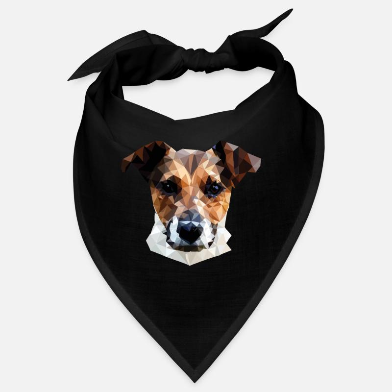 Jack Russell Terrier Hund Polygon Bandana