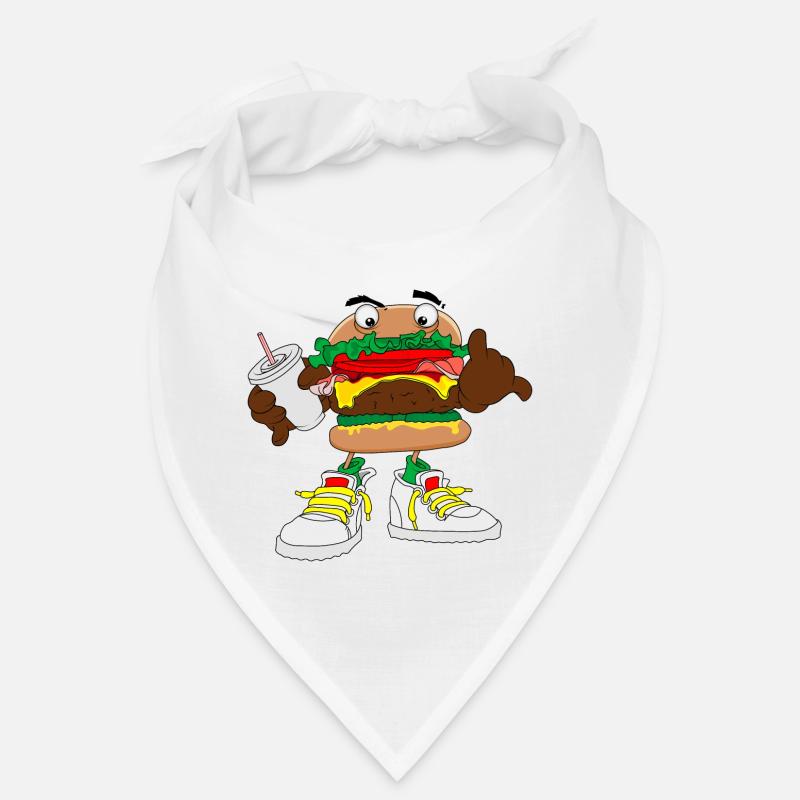 Burger Hamburger Cheeseburger Fast Food Bandana