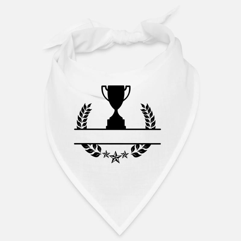 Laurel wreath monogram cup Bandana