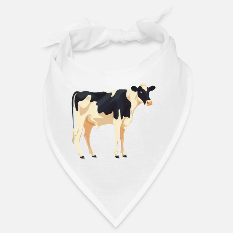 Stehende Kuh - Einfaches Design Bandana
