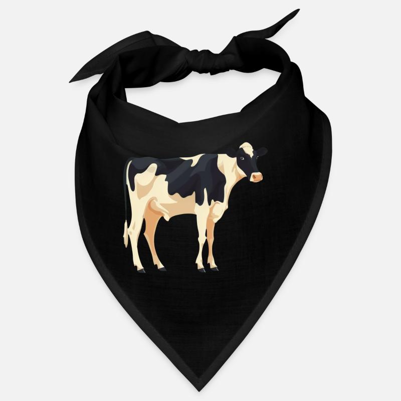 Vache debout - conception simple Bandana