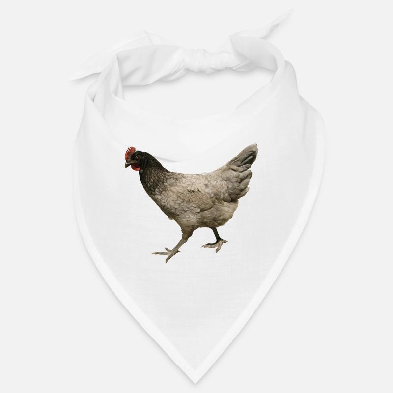graues Huhn Bandana