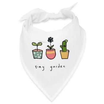 Tiny Garden Blumentöpfe - Bandana - Weiß - Vorne