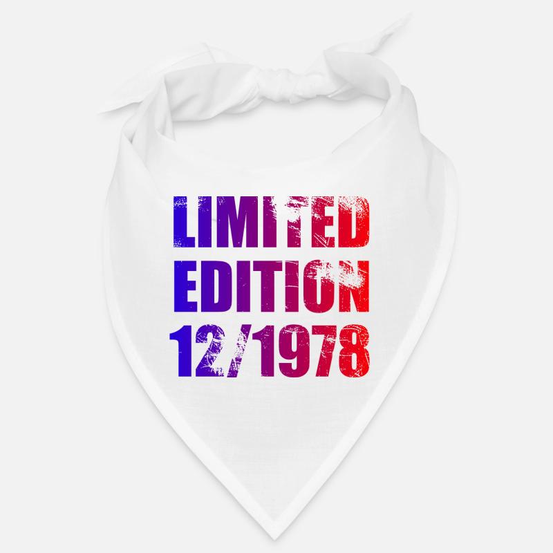 45. Geburtstag Limited Edition 12/1978 Bandana