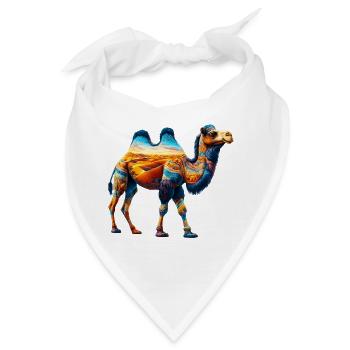 Kamel - Bandana - Weiß - Vorne