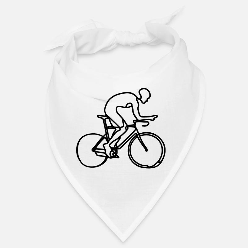 Dessin cycliste Bandana