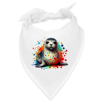 Siegel - Bandana - Weiß - Vorne
