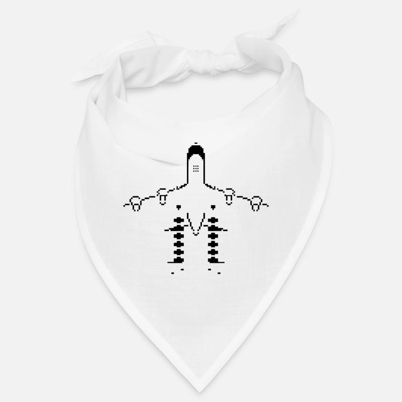 Avion Pixel Art Bandana