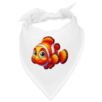Clownfische - Bandana - Weiß - Vorne
