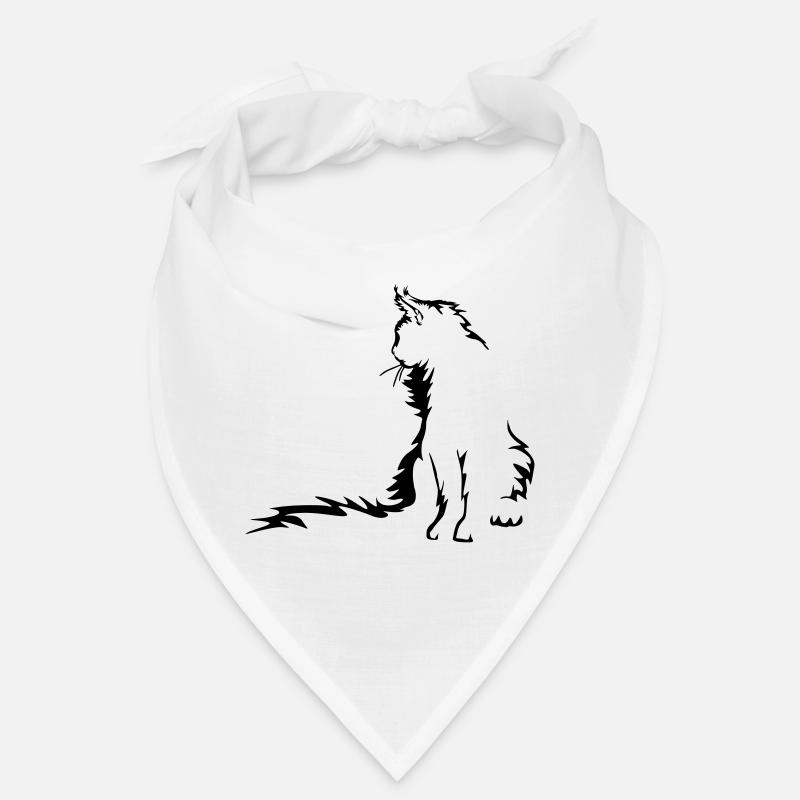 Maine Coon Katze Bandana