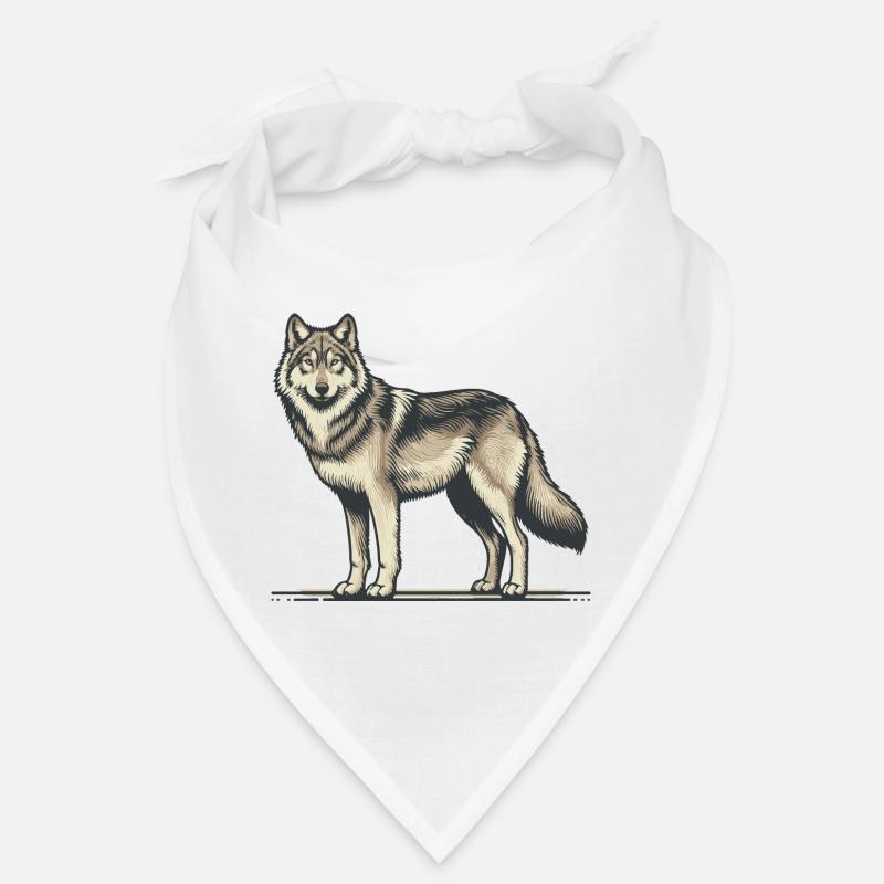 Wolf Bandana