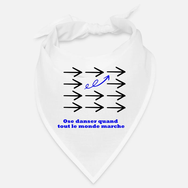 Dance when everyone else walks – Minimal design Bandana