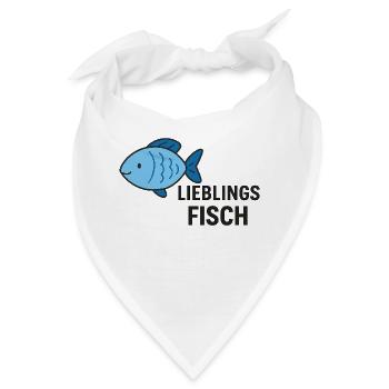 LIEBLINGS FISCH - Bandana - Weiß - Vorne