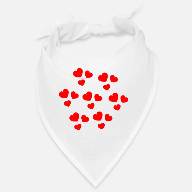 Abstract hearts for romantic occasions Bandana
