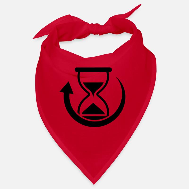 Time rotation graphics Bandana