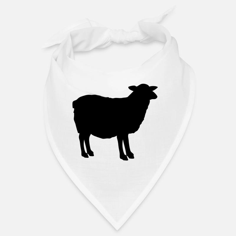 Silhouette de mouton Bandana