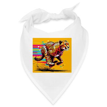 Gepard - Bandana - Weiß - Vorne
