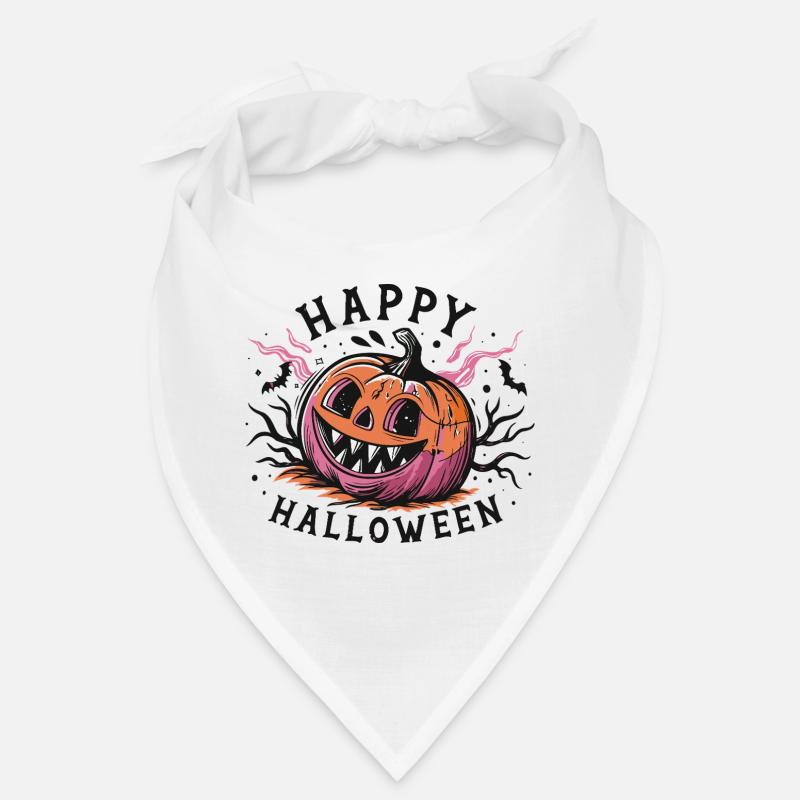 Halloween Grimace Pumpkin Bandana
