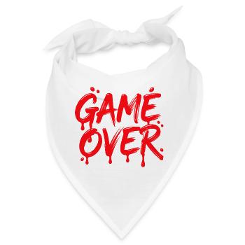 Spielende - Bandana - Weiß - Vorne