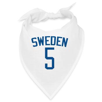 Schweden 5 – Sportdesign - Bandana - Weiß - Vorne