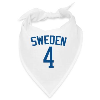 Schweden 4 – Sportdesign - Bandana - Weiß - Vorne