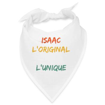 Isaac Original Der Wahre Der Eine - Bandana - Weiß - Vorne