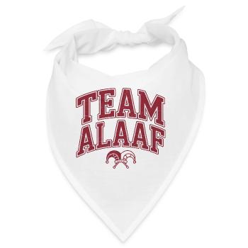 Team Alaaf - Köln Karneval - Bandana - Weiß - Vorne