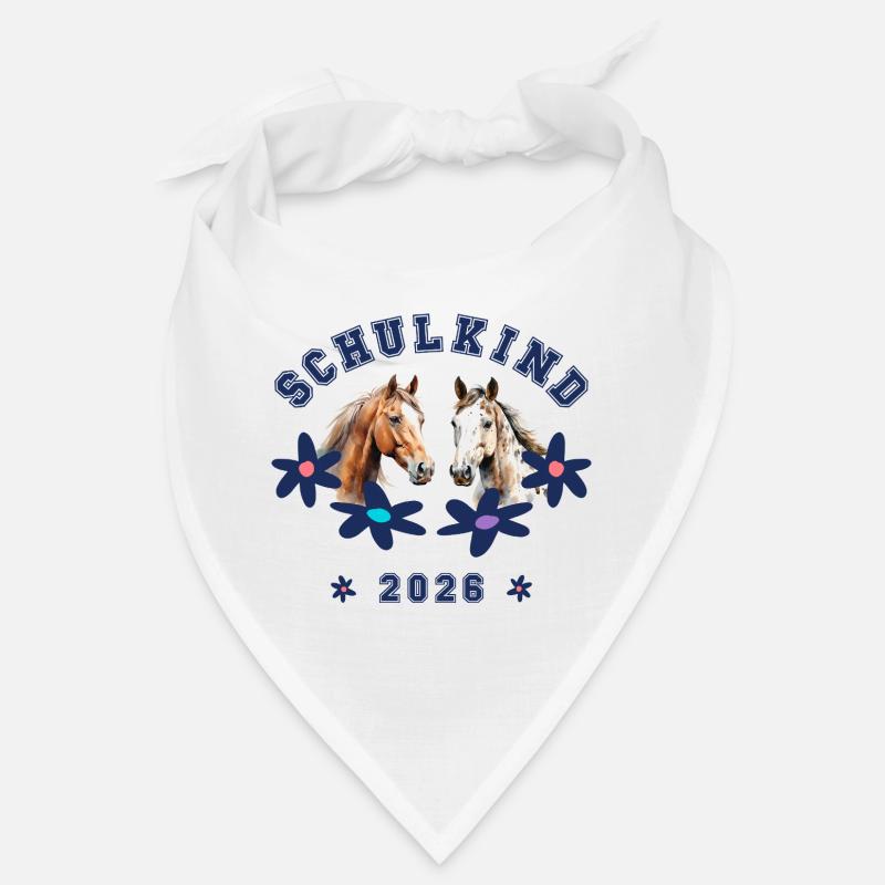 Écolier 2026 - Chevaux Chevaux Bandana