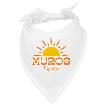 Muros España Suncrest-Logo - Bandana - Weiß - Vorne