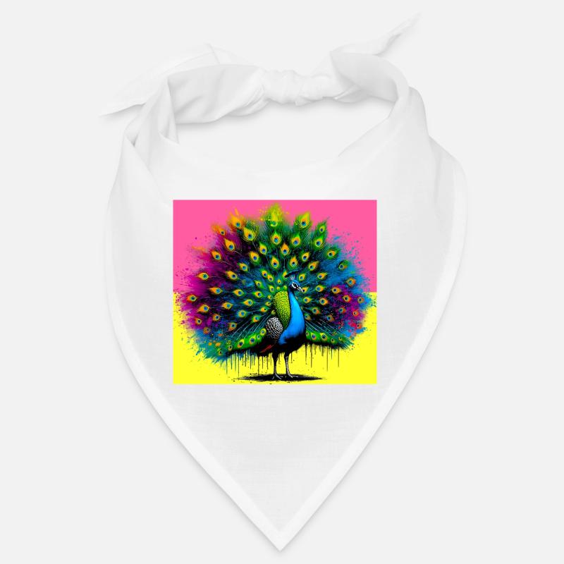 peacock Bandana