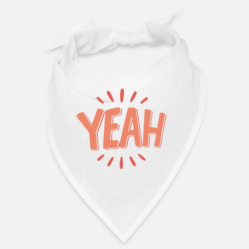 YEAH Peach  Bandana