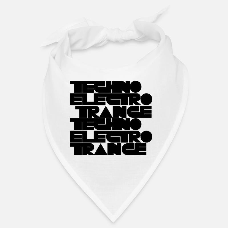 Techno Electro Trance Musik Bandana